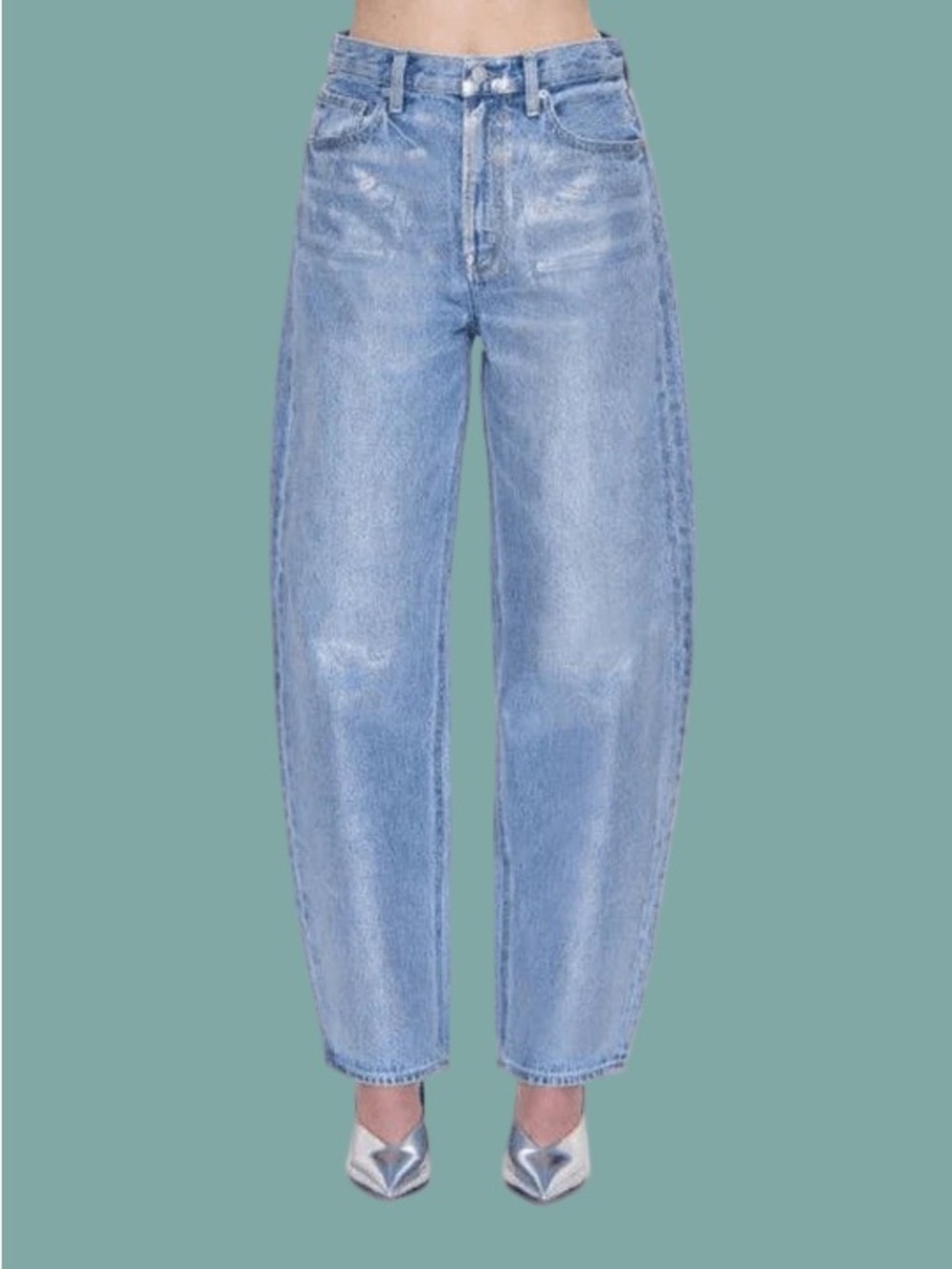 Pistola - Wes High Rise Barrel Jean - Spellbound